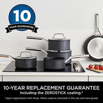 Ninja ZEROSTICK Premium 5-Piece Pan Set