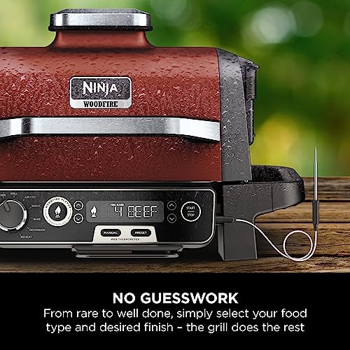 Ninja Woodfire Electric Outdoor BBQ Grill