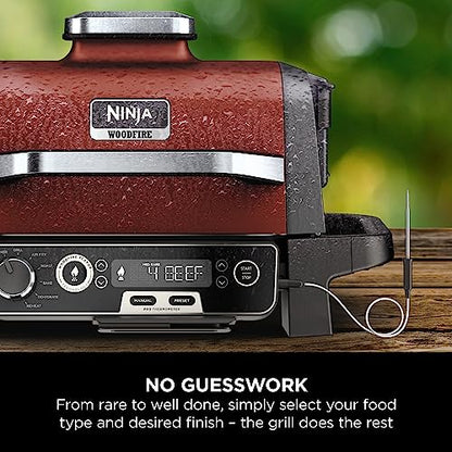 Ninja Woodfire Electric Outdoor BBQ Grill