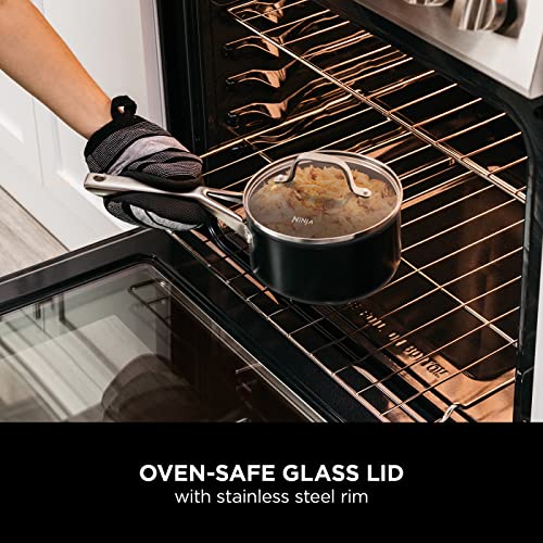Ninja ZEROSTICK Essentials Cookware 3-Piece Saucepan Set