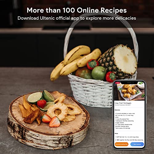 Ultenic K20 Dual Air Fryer, 6-in-1 Health Air Fryers
