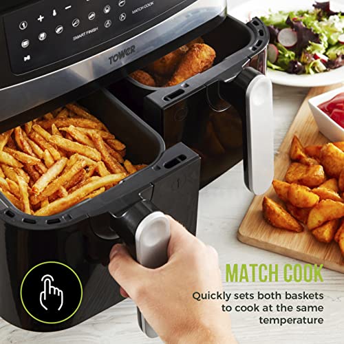 Tower T17088 Vortx 9L Duo Basket Air Fryer