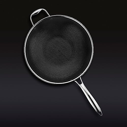 HexClad Hybrid Nonstick Wok