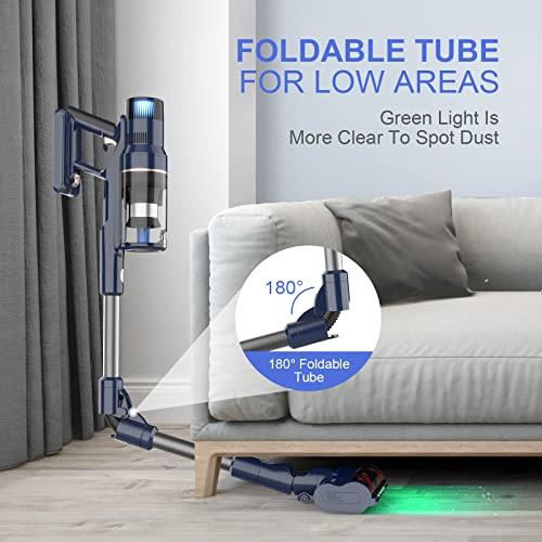 VICSONIC Cordless Vacuum Cleaner, 520W/33KPA Stick Vacuum Cleaner