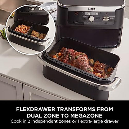Ninja Foodi FlexDrawer Air Fryer, Dual Zone