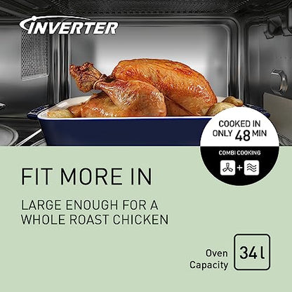 Panasonic  Combination Microwave Oven, 34 Litres