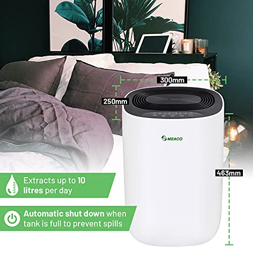 Meaco MeacoDry ABC Dehumidifier (Black) 10L