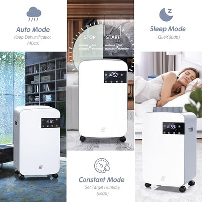 Dehumidifier, EEIEER 10L/Day Dehumidifiers