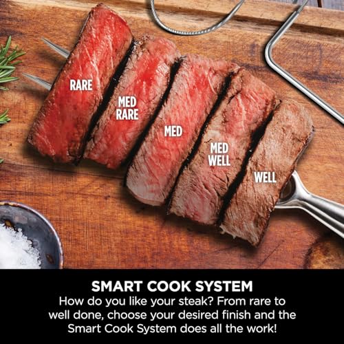 Ninja Woodfire Pro XL Electric BBQ Grill & Smoker with Digital Probe