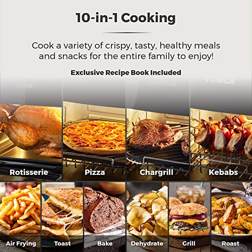 Tower T17076 Xpress Pro Combo 10-in-1 Digital Air Fryer