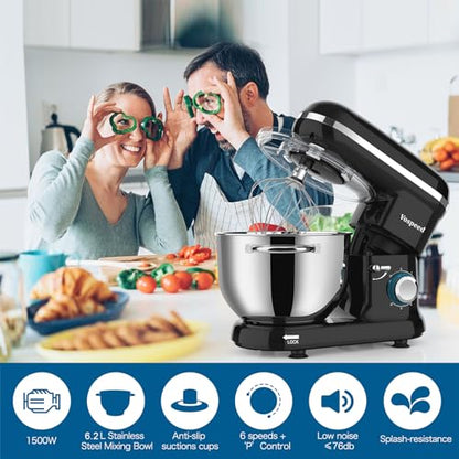 Stand Mixer, Vospeed Food Mixer Dough Blender