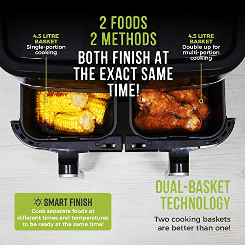 Tower T17088 Vortx 9L Duo Basket Air Fryer