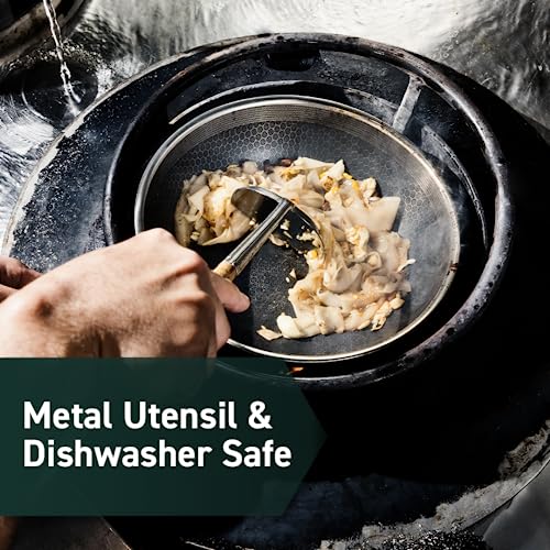 HexClad Hybrid Nonstick Wok