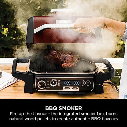 Ninja Woodfire Electric Outdoor BBQ Grill