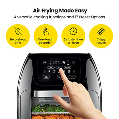 CHEFMAN Multifunctional Digital Air Fryer+ Rotisserie