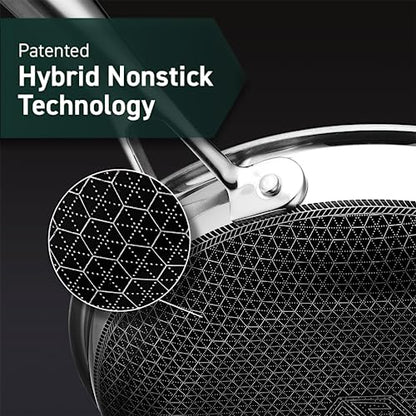 HexClad Hybrid Nonstick Frying Pan