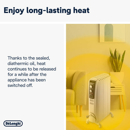 De'Longhi Dragon 4 Oil Filled Radiator