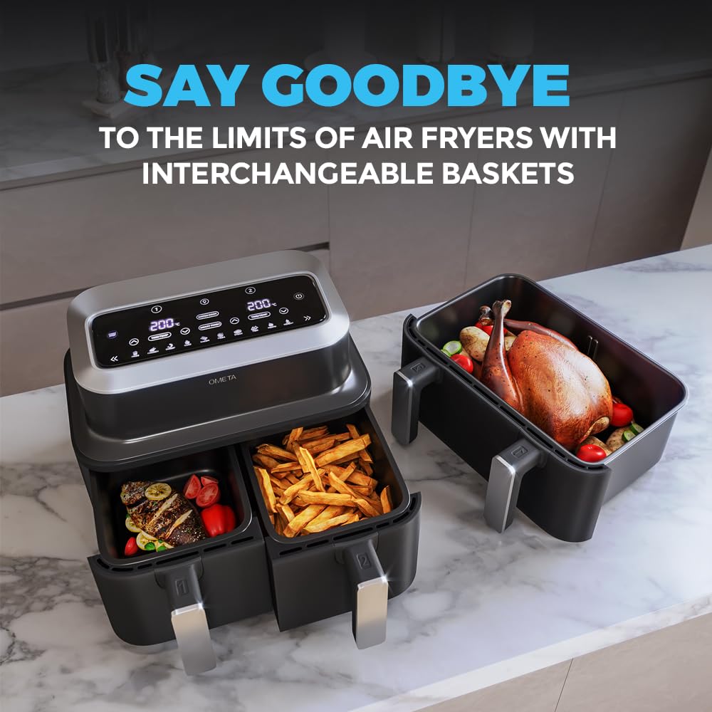 Ometa 9L Dual Air Fryer