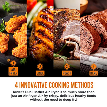 Tower Dual Basket Air Fryer