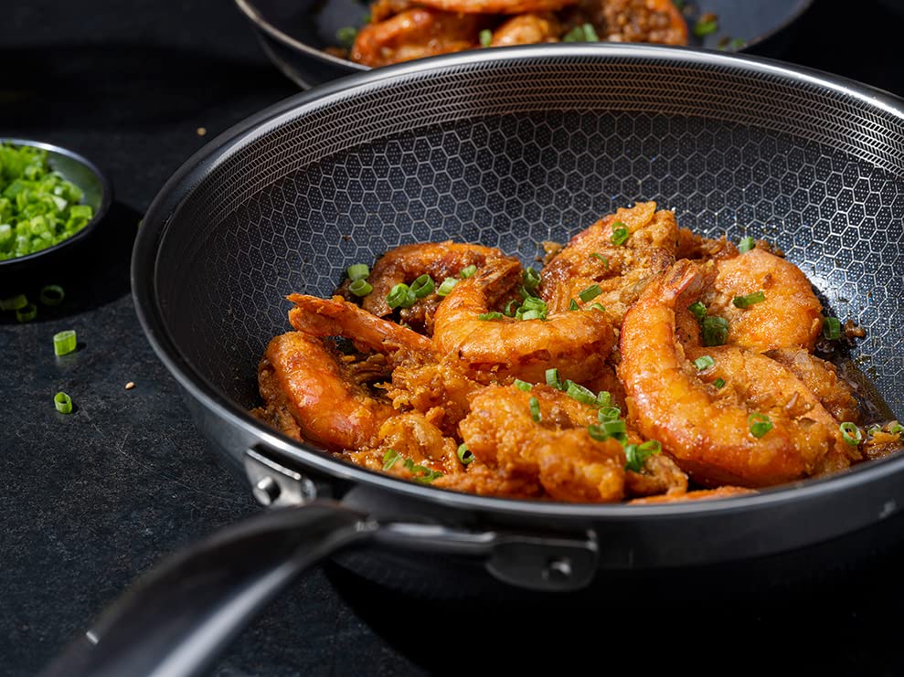 HexClad Hybrid Nonstick Wok