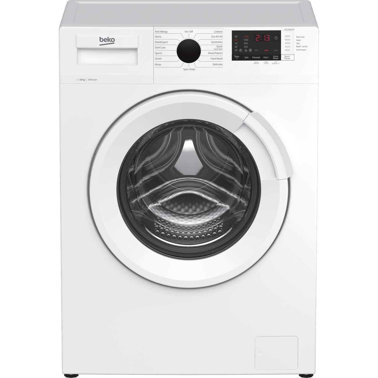 Beko 10Kg Washing Machine 1400 RPM A+++