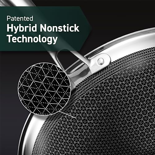 HexClad Hybrid Nonstick Wok