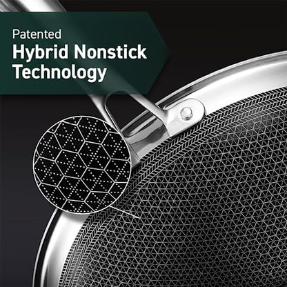 HexClad Hybrid Nonstick Wok