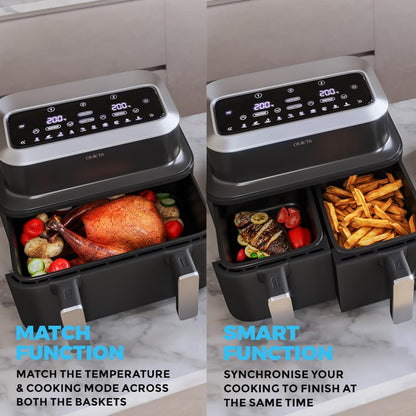 Ometa 9L Dual Air Fryer