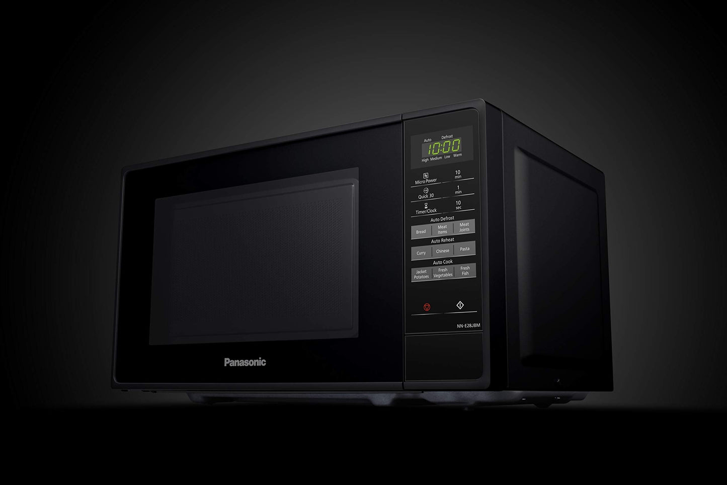 Panasonic NN-E28JBMBPQ Compact Solo Microwave Oven