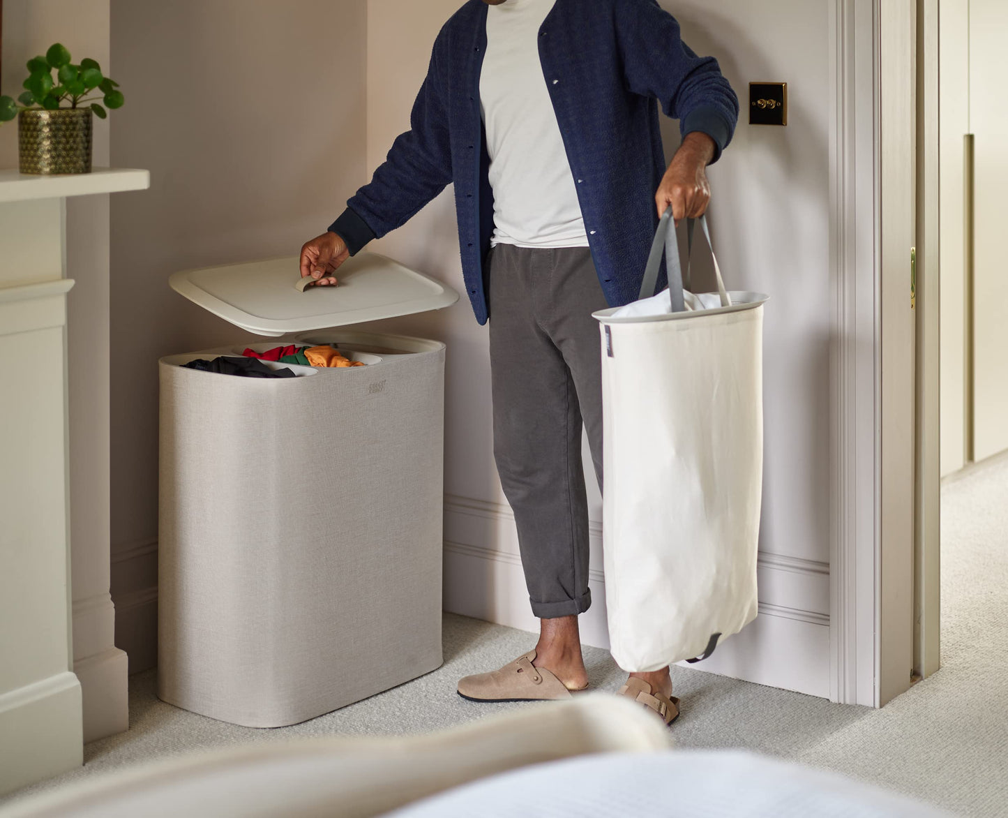 Joseph Joseph Tota - Trio 90-litre Laundry Separation Basket