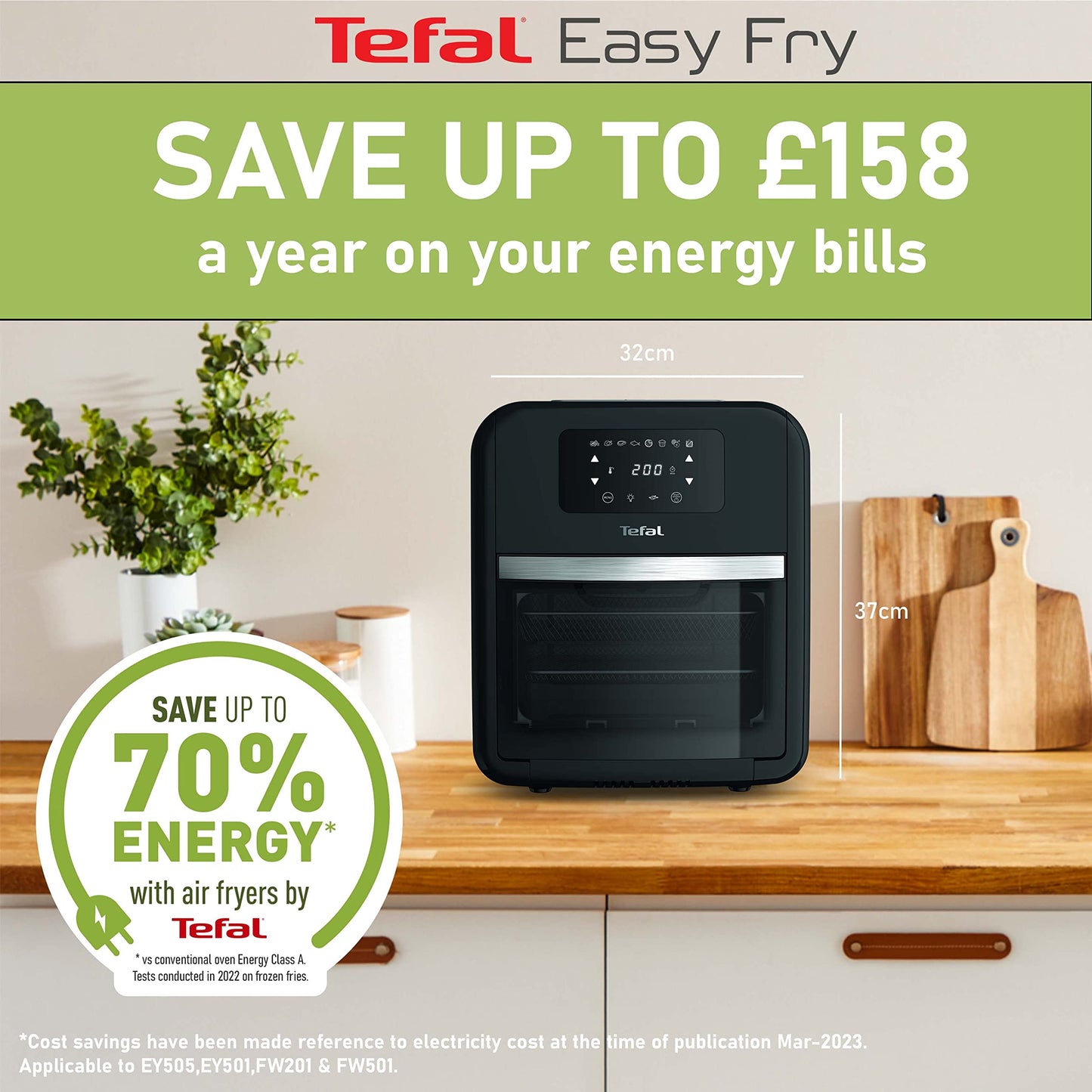Tefal Easy FryAir Fryer Oven 9-in-1
